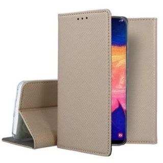 Mocco Smart Magnet Book Case For Samsung Galaxy S21 Plus Gold (MO-MG-SA-S21PL-GO)