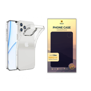 Mocco Original Clear Case 2mm Silicone Case for Apple iPhone 14 Pro Transparent (PC7232021PR)