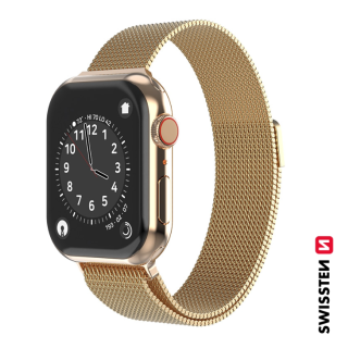 Swissten Metal Strap for Apple Watch 1/2/3/4/5/6/SE / 42 mm / 44 mm (46000213)