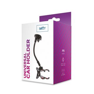 Setty Long Froggy Universal 4.5-12cm Window Holder with Rotation (GSM013485)