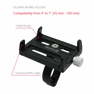 Swissten BC2 Bike holder For Mobile 4-7" (65010406)