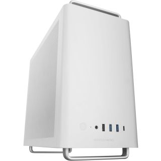 Mars Gaming MCELITEW Premium Aluminum Tower PC Case mATX (MCELITEW)