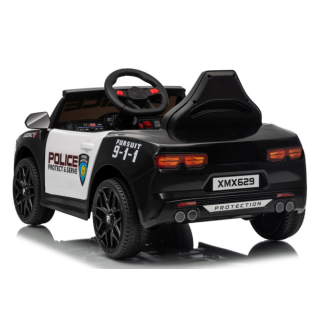 RoGer Police 911 Agency Electric Ride-On Car (RO-.XMX-629-BK)