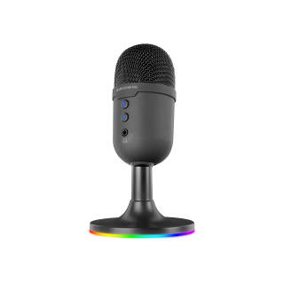 Mars Gaming MMICCX High Definition ENC Desktop Cardioid Microphone USB / ARGB (None)