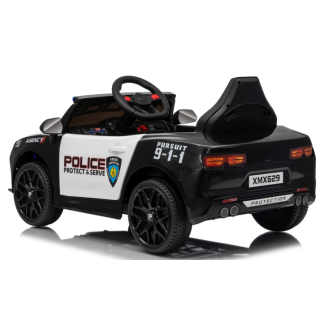 RoGer Police 911 Agency Electric Ride-On Car (RO-.XMX-629-BK)