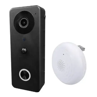 Metec HS084165 Battery-Powered Video Doorbell (HS084165)