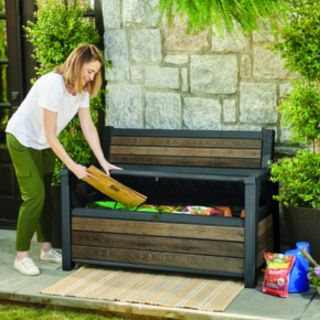 Keter 29213853 Ashwood 227L Storage Bench (29213853)