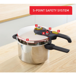 Tefal Secure 5 Neo Safe Pressure Cooker (P2530738)