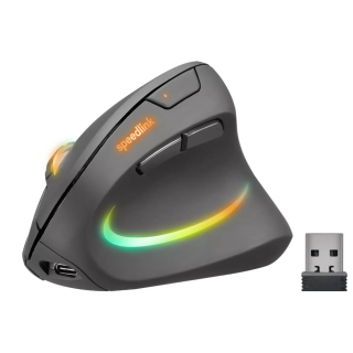 SpeedLink SL-630026-BK Rechargeable Vertical Mouse (SL-630026-BK)