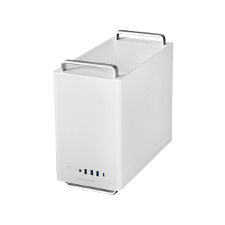 Mars Gaming MCELITEW Premium Aluminum Tower PC Case mATX (MCELITEW)