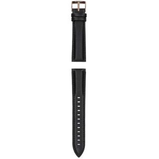 Garett 20mm Luxurious Leather Watch Strap (PAS_GLD_BLK_LTH_20MM)