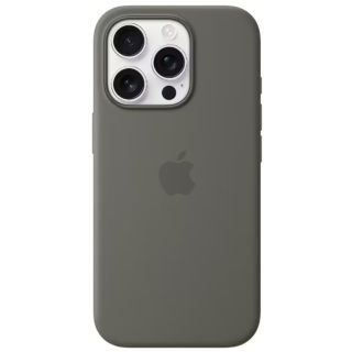Apple Silicone Magsafe Cover for Apple iPhone 16 Pro Stone Grey (MYYL3ZM/A)