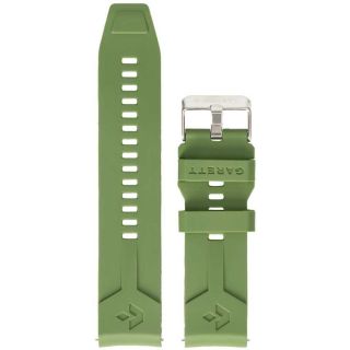 Garett V 22mm Vibrant Silicone Strap (PAS_V_GRN)