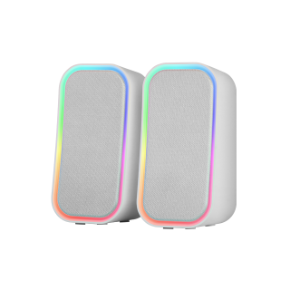 Mars Gaming MSOMW USB DSP Stereo PC Speakers 20W / RGB / Bluetooth 5.3 (MSOMW)