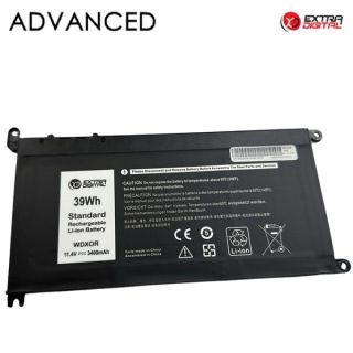 ExtraDigital WDX0R Battery for Dell Laptop 3400mAh (NB441747)