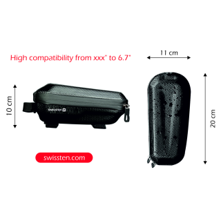 Swissten Waterproof Bike holder / bag For 4.2 - 6.7 inches Mobile phones (65020300)