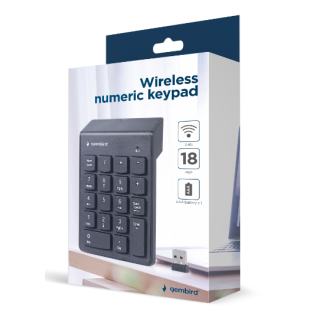 Gembird KPD-W-02 Numeric Wireless Keypad USB (KPD-W-02)