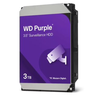 Western Digital Hard Drive Violet / 3 TB / HDD / 3.5" / 256MB (WD33PURZ)