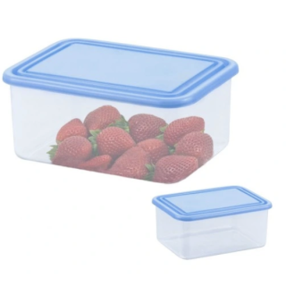Curver Food container 0.4l / transparent - blue (0803870084)