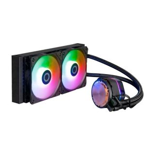 Cooler Master MasterLiquid 240 Atmos Liquid Cooling System ARGB / 4-pin / 2x 120mm / 690-2500 RPM (MLX-D24M-A25PZ-RW)