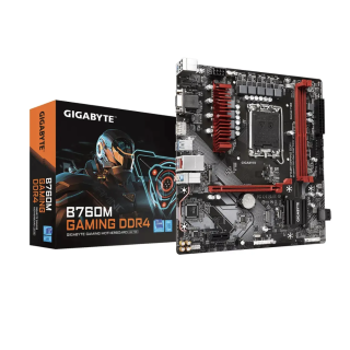 Gigabyte GAMING DDR4 Motherboard Intel B760 / Express LGA 1700 micro / ATX (B760M GAMING DDR4)