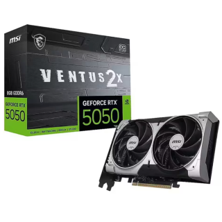 MSI GeForce 5050 Video Card 8GB (RTX 5050 8G VENTUS2XOC)