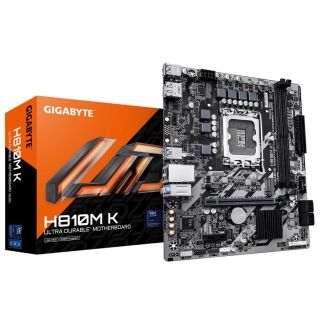 Gigabyte H810M Motherboard Intel Core Ultra / mATX / LGA 1851 / PCIe 4.0 / GbE / USB 3.2 Gen 1 (H810M K)