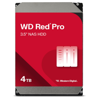 Western Digital Red Pro Internal HDD 4TB / 3.5" / 7200 RPM / SATA III / 220 MB/s (WD4005FFBX)