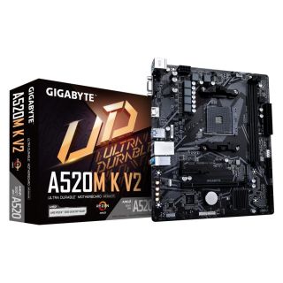 Gigabyte A520M K V2 Motherboard Micro ATX / AMD AM4 / A520 / DDR4 (A520M-K-V2)