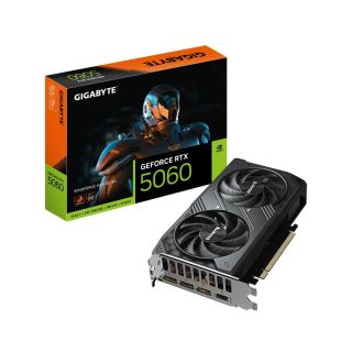 Gigabyte VGA NVIDIA GeForce RTX 5060 GDDR7 Graphics card 8GB (GV-N5060WF2MAX-OC-8GD)