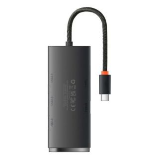 Baseus WKQX030301 Lite Series USB-C Hub 4x USB 3.0 (WKQX030301)