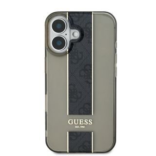 Guess IML Middle 4G Stripe Case for Apple iPhone 16 (GUHCP16SHS4PPK)