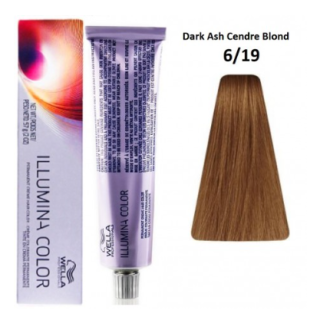 Wella Professionals Illumina Color 6/19 Professional Hair Color 60 ml (8005610541587)