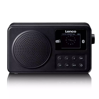Lenco PDR-033BK Portable Radio FM / Bluetooth (PDR-033BK)