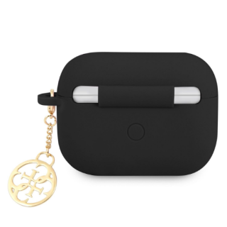 Guess 4G Charm Silicone Case for Apple AirPods Pro (GUAPLSC4EK)