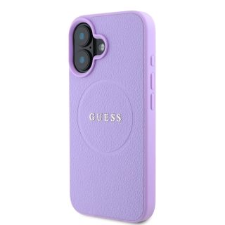 Guess PU Grained Classic Logo MagSafe Case for Apple iPhone 16 (GUHMP16SPGHSMMU)