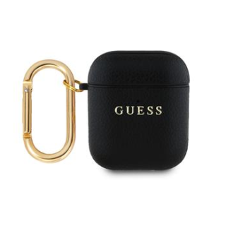 Guess PU Grained Classic Logo Case for Apple AirPods 1/2 (GUA2PGUGMK)