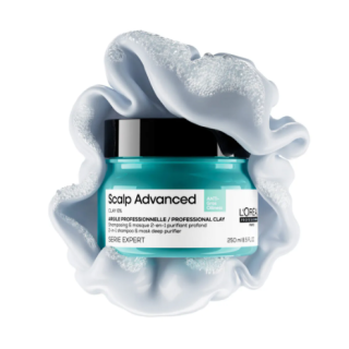 L´Oréal Professionnel Scalp Advanced Anti-Oiliness Professional Clay 2-in-1 Shampoo & Mask Deep Purifier 250 ml (3474637090524)