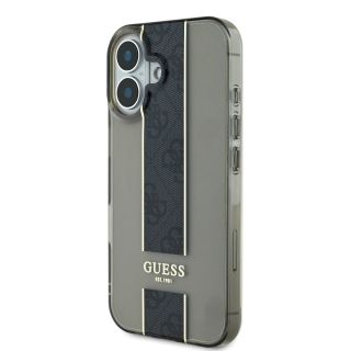 Guess IML Middle 4G Stripe Case for Apple iPhone 16 (GUHCP16SHS4PPK)