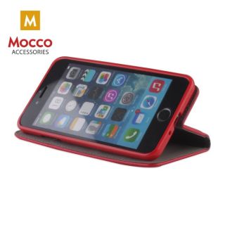 Mocco Smart Magnet Book Case For Huawei Y9 (2018) Red (MC-MAG-HU-Y9/18-RE)
