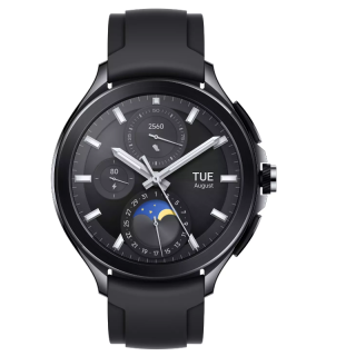 Xiaomi Watch 2 Pro 46mm / LTE, NFC, 5ATM / Black Fluororubber Strap (BHR7208GL) (BHR7208GL)