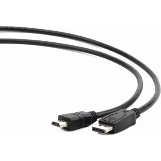 Gembird DisplayPort to HDMI Cable 1м / 1080p (CC-DP-HDMI-1M)