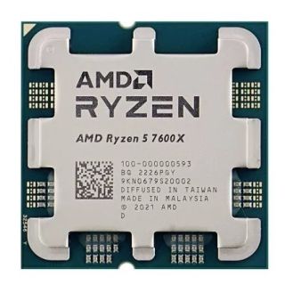 AMD Ryzen 5 7600X CPU 4,7GHz / 32MB L3 / AM5 / Tray (100-000000593-TRAY)