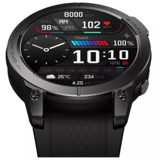 Zeblaze Stratos 3 Smart Watch (Stratos 3 Black)