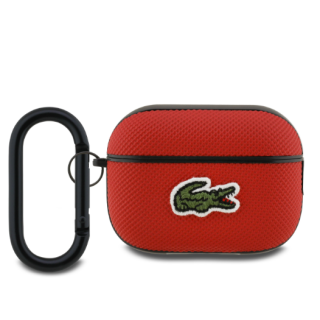 Lacoste Petit Pique Croc Logo Patch Case for Apple AirPods Pro 2 (LCAP2PVCR)