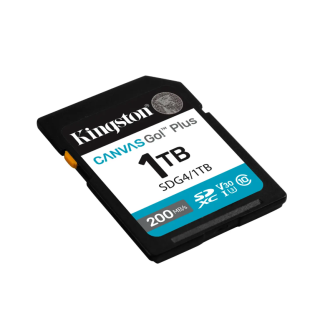 Kingston Canvas Go Plus Gen4 SDXC Memory Card 1TB (SDG4/1TB)