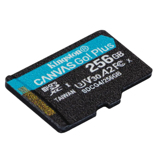 Kingston Canvas Go Plus MicroSDXC Memory card 256GB (SDCG4/256GBSP)