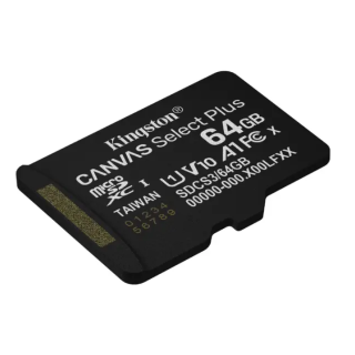 Kingston Canvas Select Plus MicroSDXC Memory card 64GB (SDCS3/64GBSP)