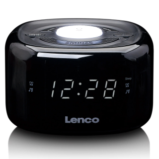 Lenco CR-12BK Radio clock (CR-12BK)