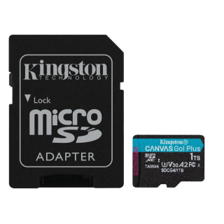 Kingston Canvas Go Plus MicroSDXC Memory card 1TB (SDCG4/1TB)